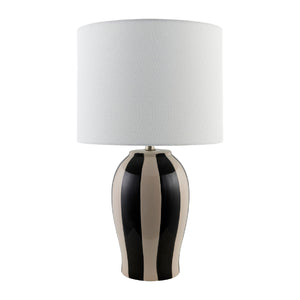   Modern European furniture - Striped Ceramic Table Lamp - www.oroa.com | Oroa.com