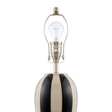 Modern European furniture - Striped Ceramic Table Lamp - www.oroa.com