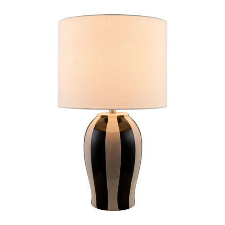   Modern European furniture - Striped Ceramic Table Lamp - www.oroa.com | Oroa.com