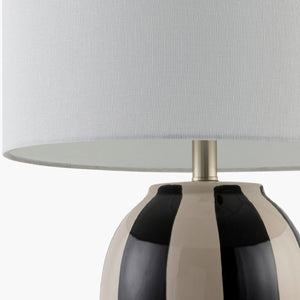   Modern European furniture - Striped Ceramic Table Lamp - www.oroa.com | Oroa.com