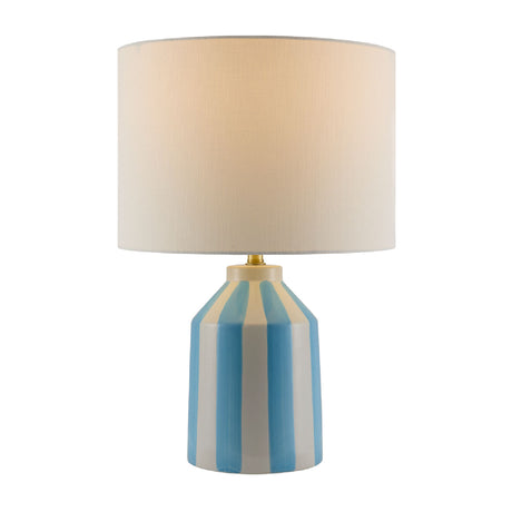   Modern European furniture - Vertical Lined Ceramic Table Lamp - www.oroa.com | Oroa.com