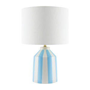   Modern European furniture - Vertical Lined Ceramic Table Lamp - www.oroa.com | Oroa.com