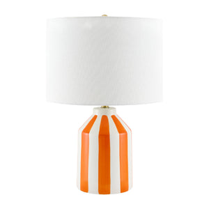  Modern European furniture - Vertical Lined Ceramic Table Lamp - www.oroa.com | Oroa.com