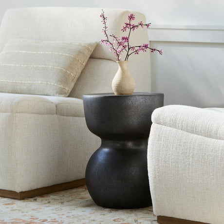 Modern European furniture - Hourglass Ceramic Garden Stool - www.oroa.com