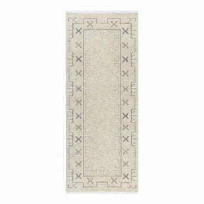 Modern European furniture - Cream Wool Blend Table Runner - www.oroa.com