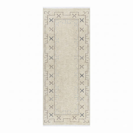   Modern European furniture - Cream Wool Blend Table Runner - www.oroa.com | Oroa.com