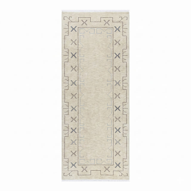 Modern European furniture - Cream Wool Blend Table Runner - www.oroa.com