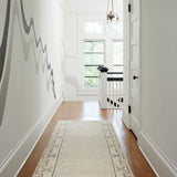 Modern European furniture - Cream Wool Blend Table Runner - www.oroa.com