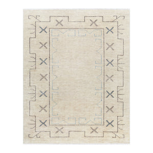   Cream Wool Blend Table Runner | Oroa.com
