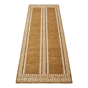 Modern European furniture - Brown Wool Blend Table Runner - www.oroa.com
