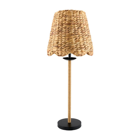Modern European furniture - Braided Seagrass Accent Table Lamp - www.oroa.com