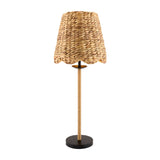 Modern European furniture - Braided Seagrass Accent Table Lamp - www.oroa.com