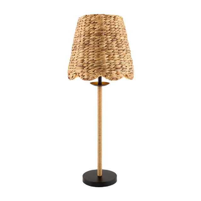 Modern European furniture - Braided Seagrass Accent Table Lamp - www.oroa.com