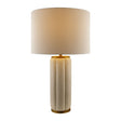 Modern European furniture - Modern White Linen Table Lamp - www.oroa.com