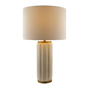   Modern European furniture - Modern White Linen Table Lamp - www.oroa.com | Oroa.com