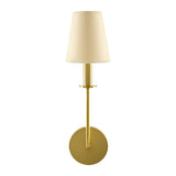 Modern European furniture - White Linen Wall Lamp - www.oroa.com