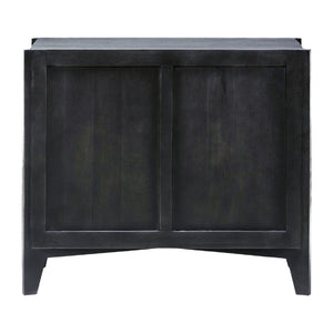   Modern European furniture - Reeded Mango Wood Cabinet - www.oroa.com | Oroa.com