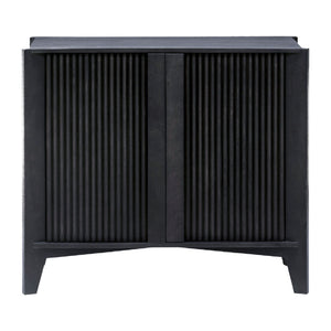   Modern European furniture - Reeded Mango Wood Cabinet - www.oroa.com | Oroa.com