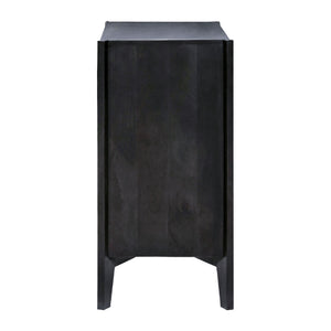   Modern European furniture - Reeded Mango Wood Cabinet - www.oroa.com | Oroa.com
