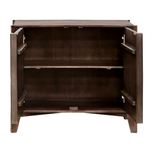   Modern European furniture - Reeded Mango Wood Cabinet - www.oroa.com | Oroa.com