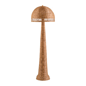   Modern European furniture - Natural Rattan Dome Floor Lamp - www.oroa.com | Oroa.com