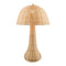 Modern European furniture - Domed Rattan Table Lamp - www.oroa.com