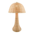 Modern European furniture - Domed Rattan Table Lamp - www.oroa.com