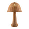 Modern European furniture - Domed Rattan Table Lamp - www.oroa.com