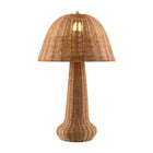 Modern European furniture - Domed Rattan Table Lamp - www.oroa.com
