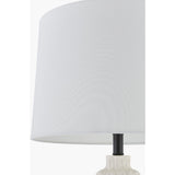Modern European furniture - Lacquered White Accent Floor Lamp - www.oroa.com
