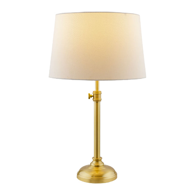Modern European furniture - Iron Base Linen Table Lamp - www.oroa.com