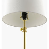 Modern European furniture - Iron Base Linen Table Lamp - www.oroa.com