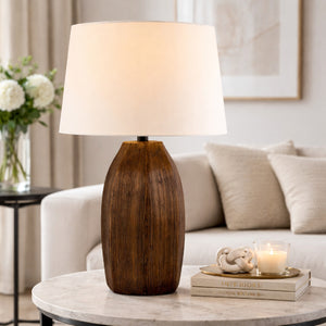   Modern European furniture - Brown Paper Accent Table Lamp - www.oroa.com | Oroa.com