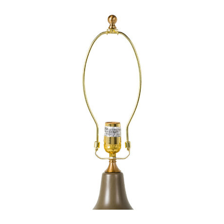 Modern European furniture - Drum Linen Ceramic Table Lamp - www.oroa.com