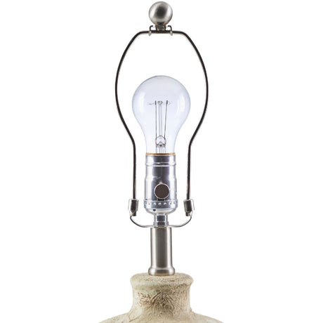 Modern European furniture - Gray Ceramic Table Lamp - www.oroa.com
