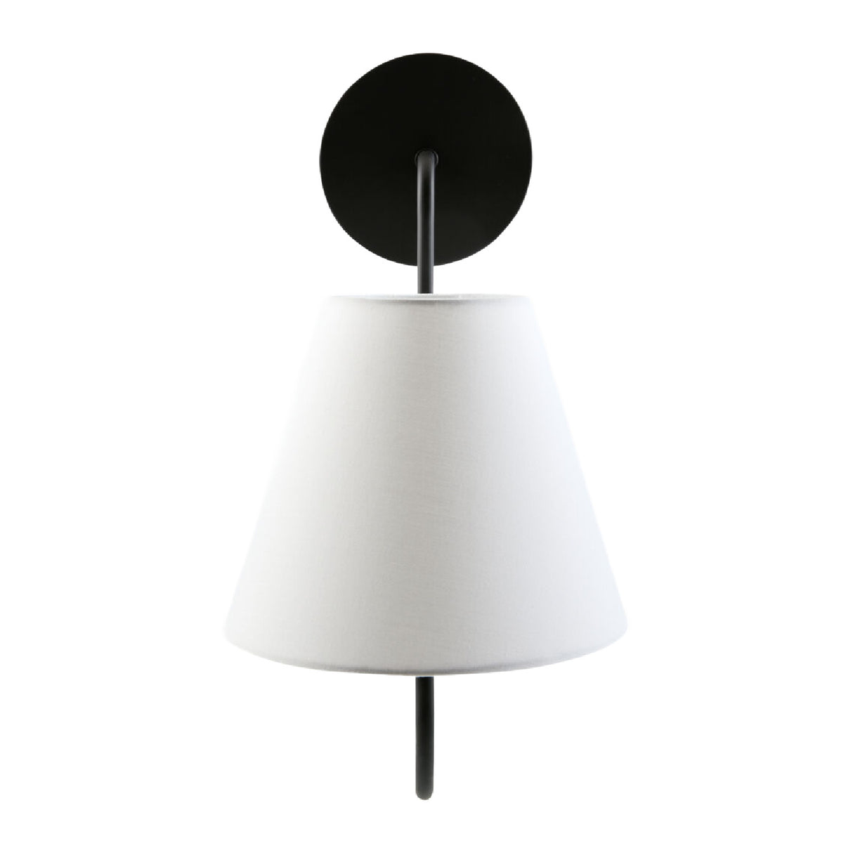   Modern European furniture - Linen Curved-Arm Wall Lamp - www.oroa.com | Oroa.com