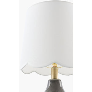   Modern European furniture - Scalloped Jute Table Lamp - www.oroa.com | Oroa.com