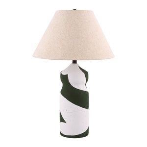   Modern European furniture - Painted Two-Toned Table Lamp - www.oroa.com | Oroa.com
