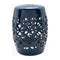 Modern European furniture - Openwork Ceramic Garden Stool - www.oroa.com