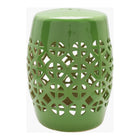 Modern European furniture - Openwork Ceramic Garden Stool - www.oroa.com