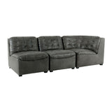 Modern European furniture - Tufted Modular Sofa - www.oroa.com