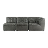 Modern European furniture - Tufted Modular Sofa - www.oroa.com