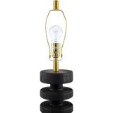 Modern European furniture - Layered Base Accent Table Lamp - www.oroa.com