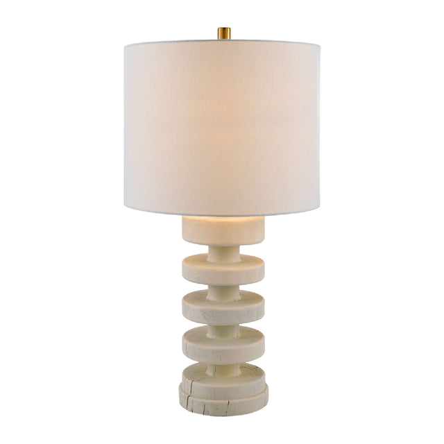 Modern European furniture - Layered Base Accent Table Lamp - www.oroa.com