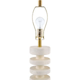 Modern European furniture - Layered Base Accent Table Lamp - www.oroa.com