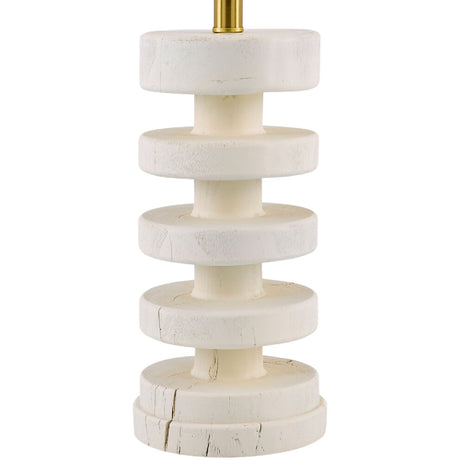 Modern European furniture - Layered Base Accent Table Lamp - www.oroa.com