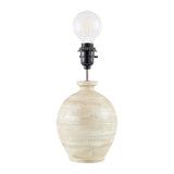 Modern European furniture - Cement Woven Seagrass Table Lamps (2) - www.oroa.com