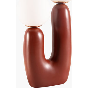   Modern European furniture - Double Round Glass Table Lamp S - www.oroa.com | Oroa.com