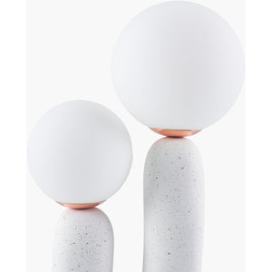   Modern European furniture - Double Round Glass Table Lamp S - www.oroa.com | Oroa.com