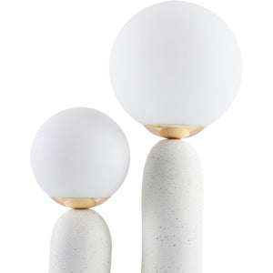   Modern European furniture - Double Round Glass Table Lamp L - www.oroa.com | Oroa.com